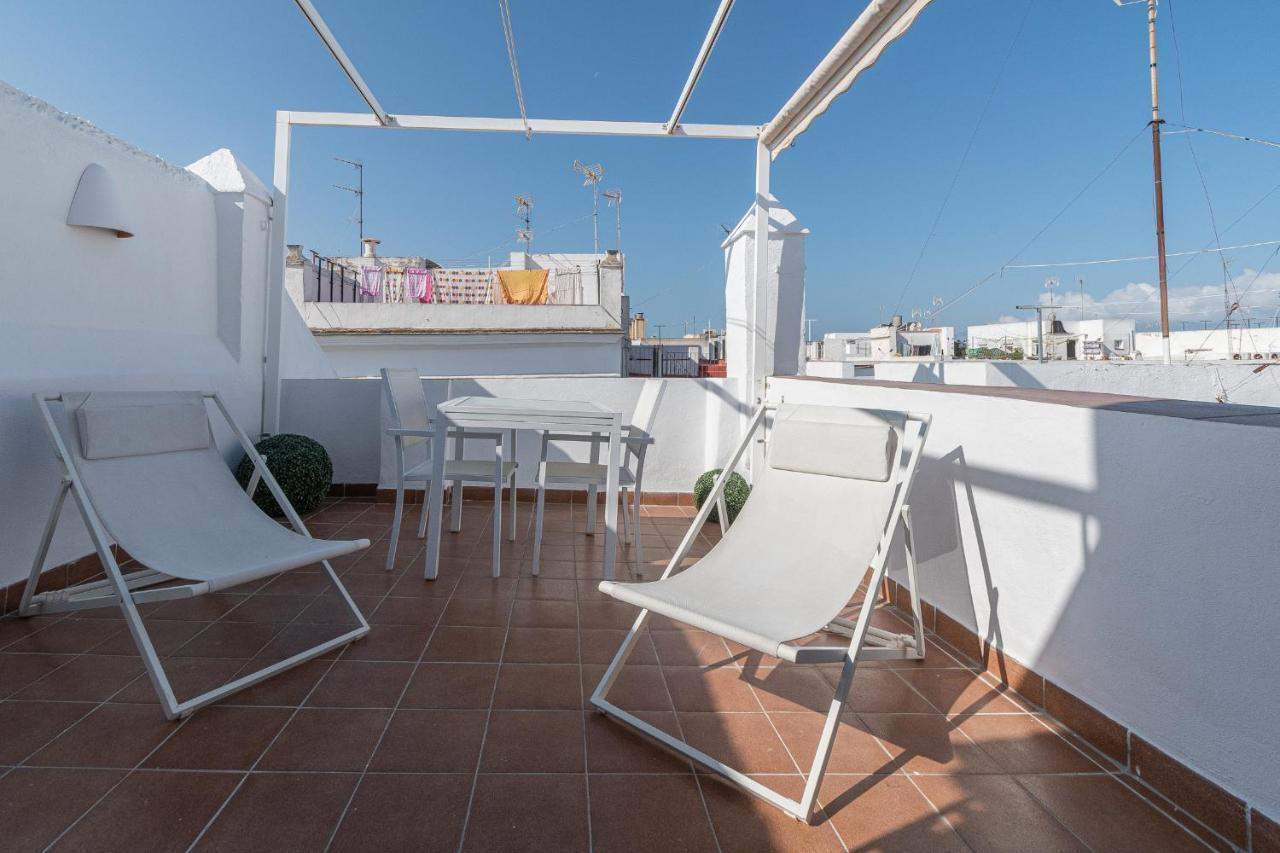 شقة Terraza Estampa De كاديز المظهر الخارجي الصورة